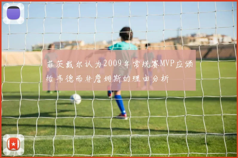 菲茨戴尔认为2009年常规赛MVP应颁给韦德而非詹姆斯的理由分析